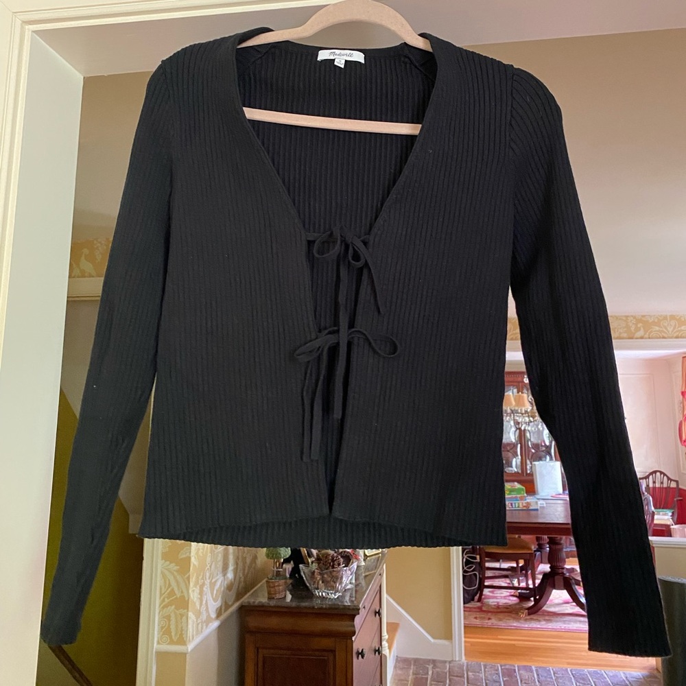 Madewell Tie Front Cardigan